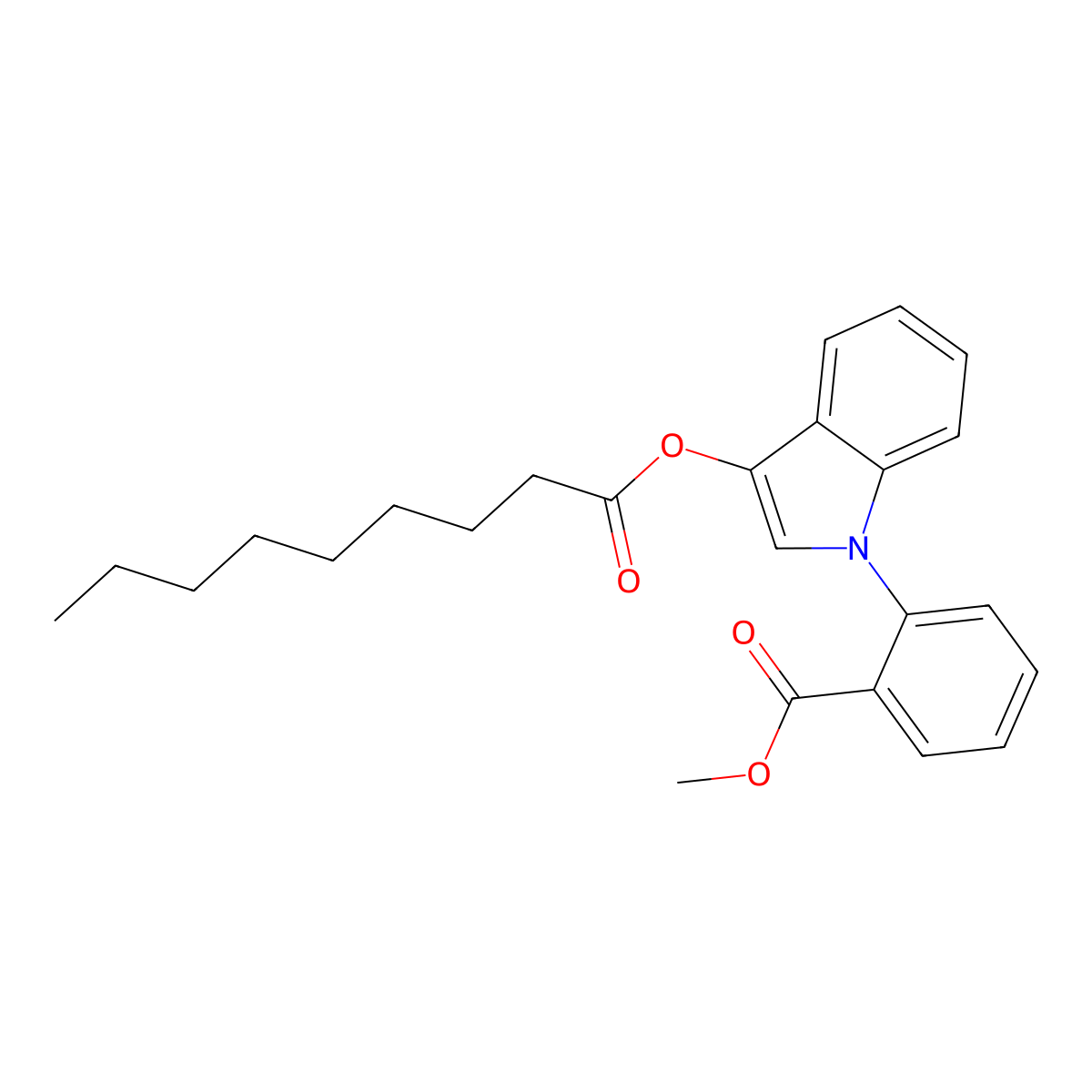 458 nonanoate solution, 0.75 M in DMSO, Biosynth Patent: EP 2427431 and US 8940909 molecular structure, CAS 2484873-15-4