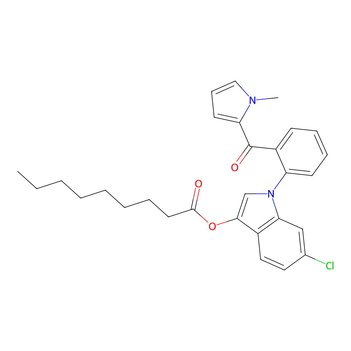 495 nonanoate solution, 0.75 M in DMSO, Biosynth Patent: EP 2427431 and US 8940909 molecular structure, CAS 2484873-16-5
