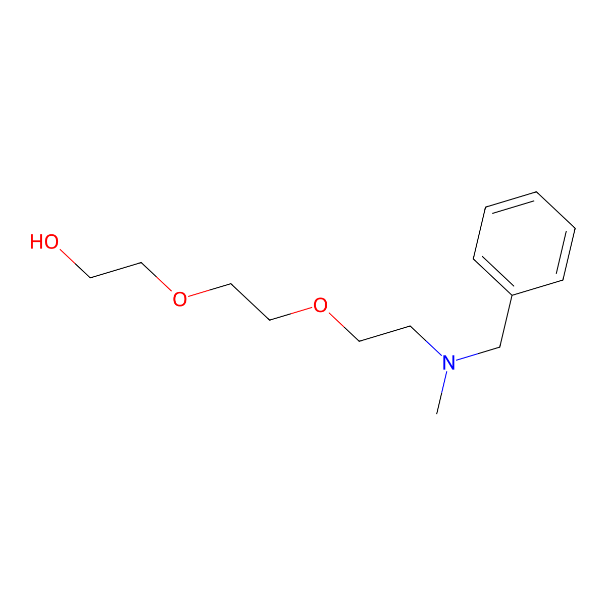 2-(2-{2-[Benzyl(methyl)amino]ethoxy}ethoxy)ethan-1-ol molecular structure, CAS 2484919-94-8