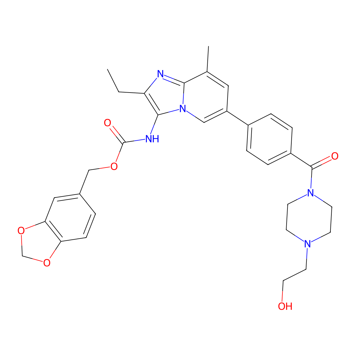 ATX inhibitor 11 molecular structure, CAS 2485779-27-7