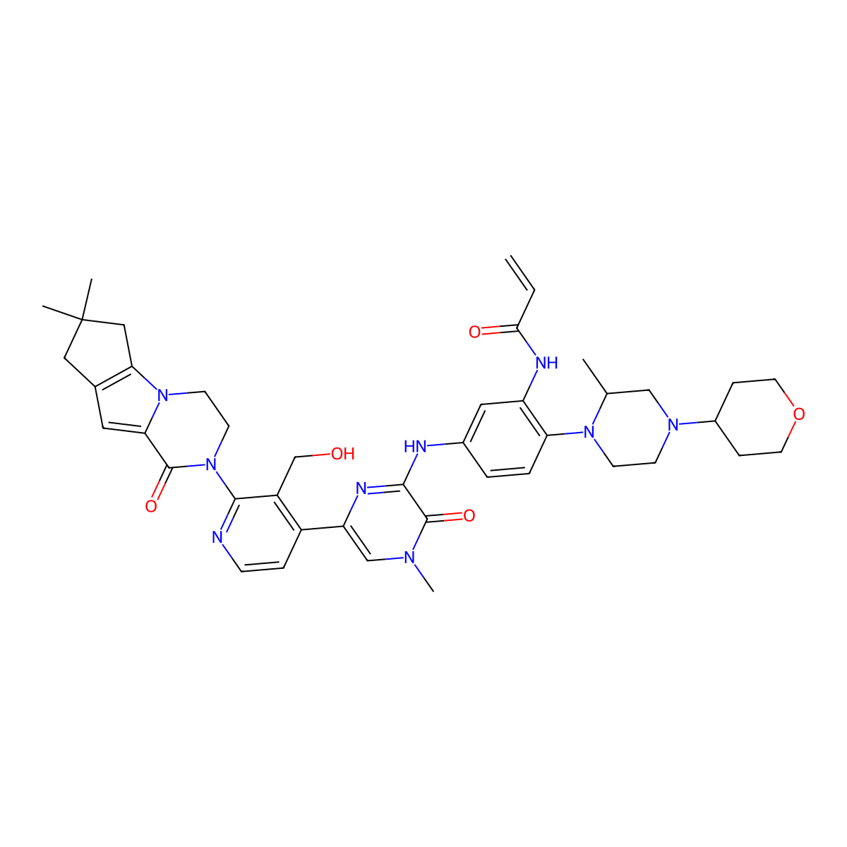 Rocbrutinib molecular structure, CAS 2485861-07-0
