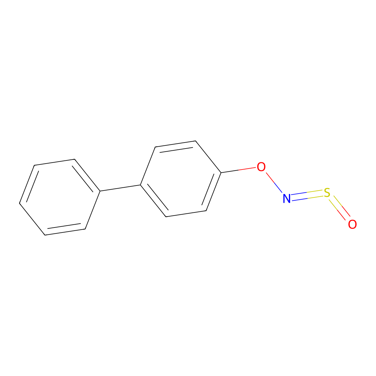 1-Phenyl-4-(sulfinylamino)oxybenzene molecular structure, CAS 2488525-05-7