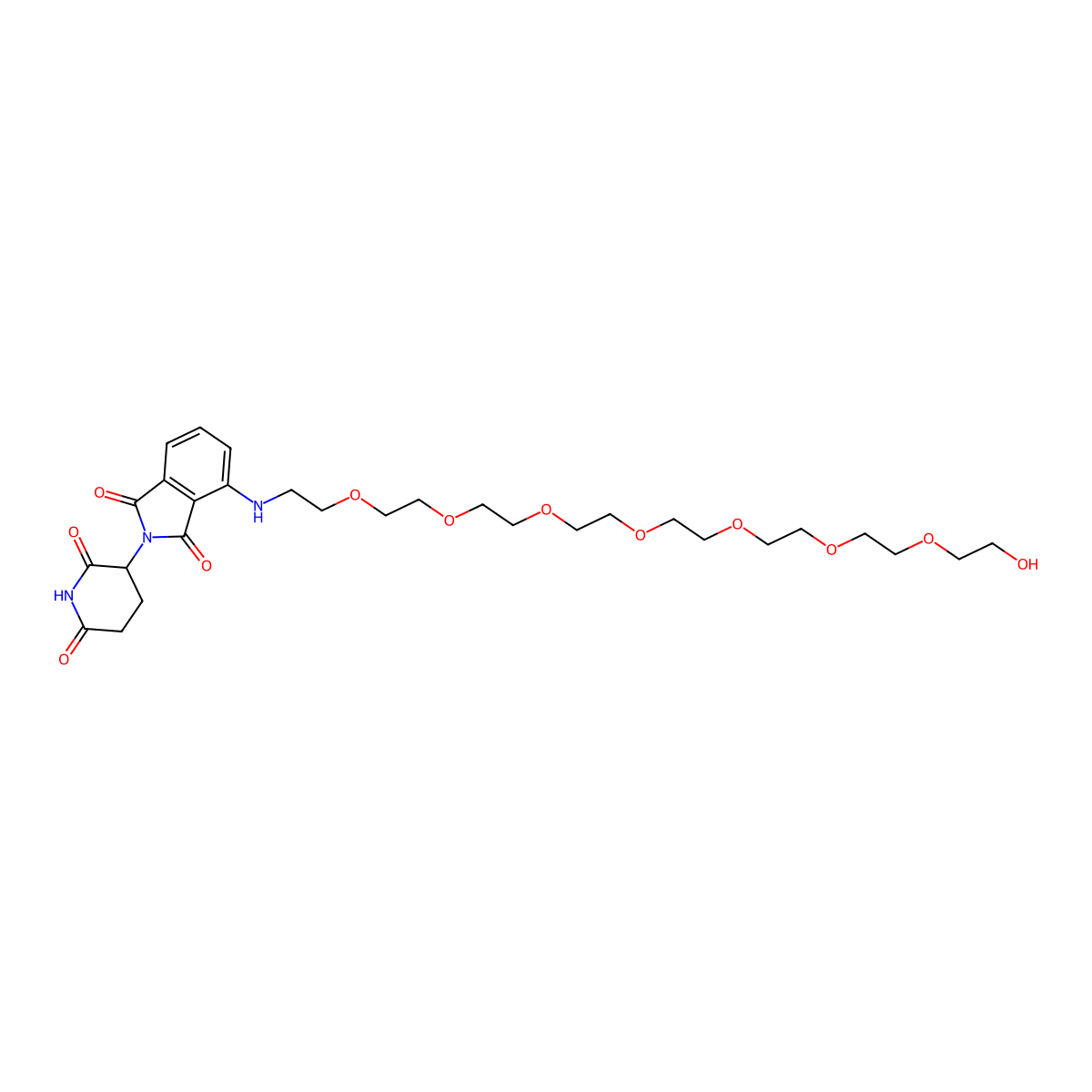 Pom-8PEG molecular structure, CAS 2488761-03-9