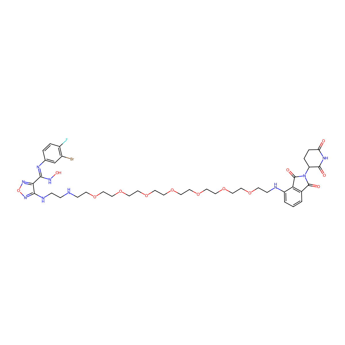 PROTAC IDO1 Degrader-1 molecular structure, CAS 2488851-89-2