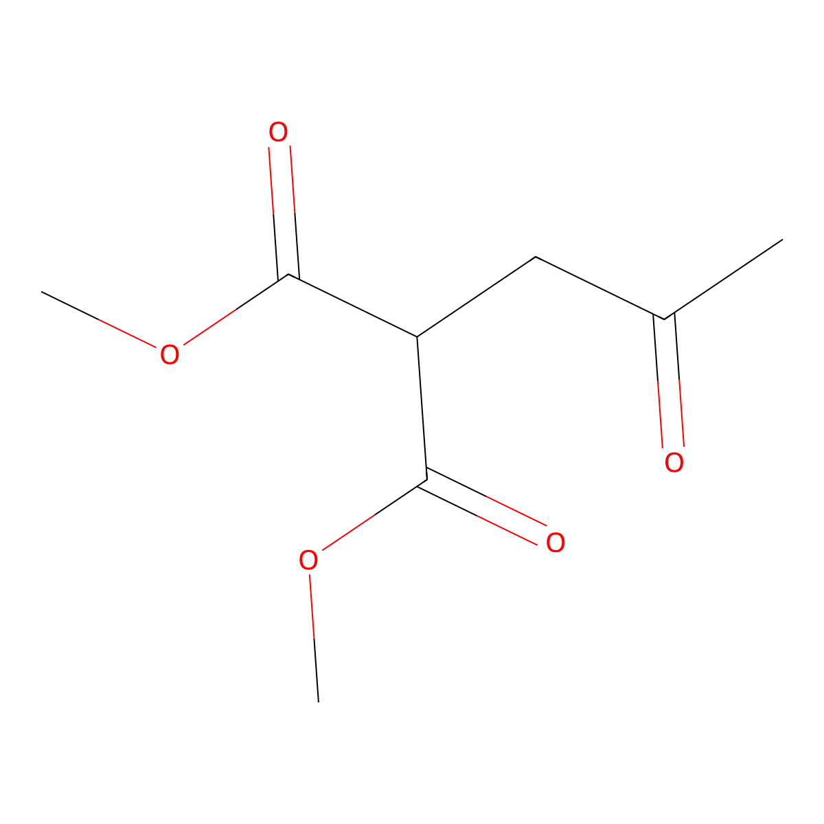 Dimethyl 2-Oxopropylmalonate molecular structure, CAS 24889-15-4
