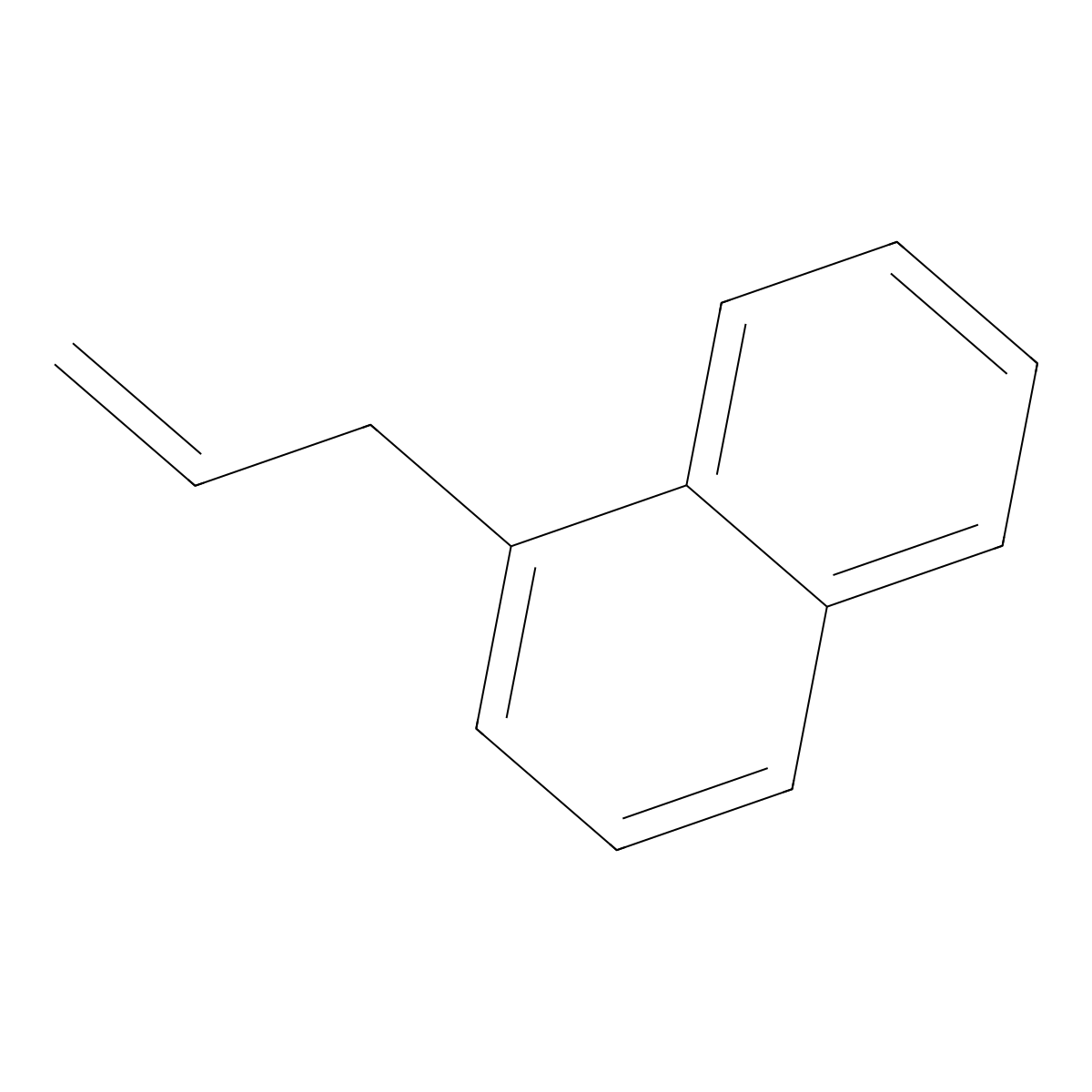 1-(2-Propen-1-yl)naphthalene molecular structure, CAS 2489-86-3