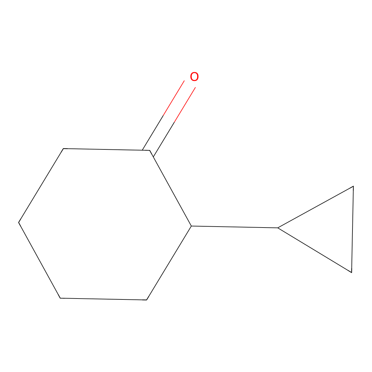 2-Cyclopropylcyclohexan-1-one molecular structure, CAS 24892-74-8