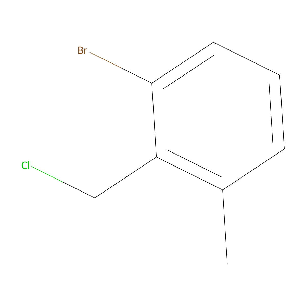 1-Bromo-2-(chloromethyl)-3-methylbenzene molecular structure, CAS 248920-26-5