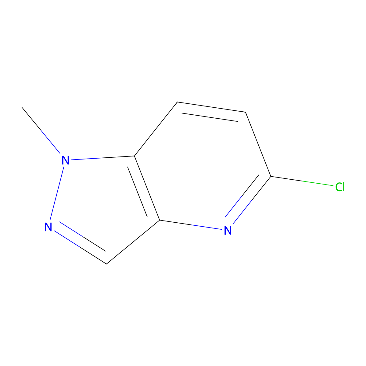 5-Chloro-1-methyl-1H-pyrazolo[4,3-b]pyridine molecular structure, CAS 2489461-14-3