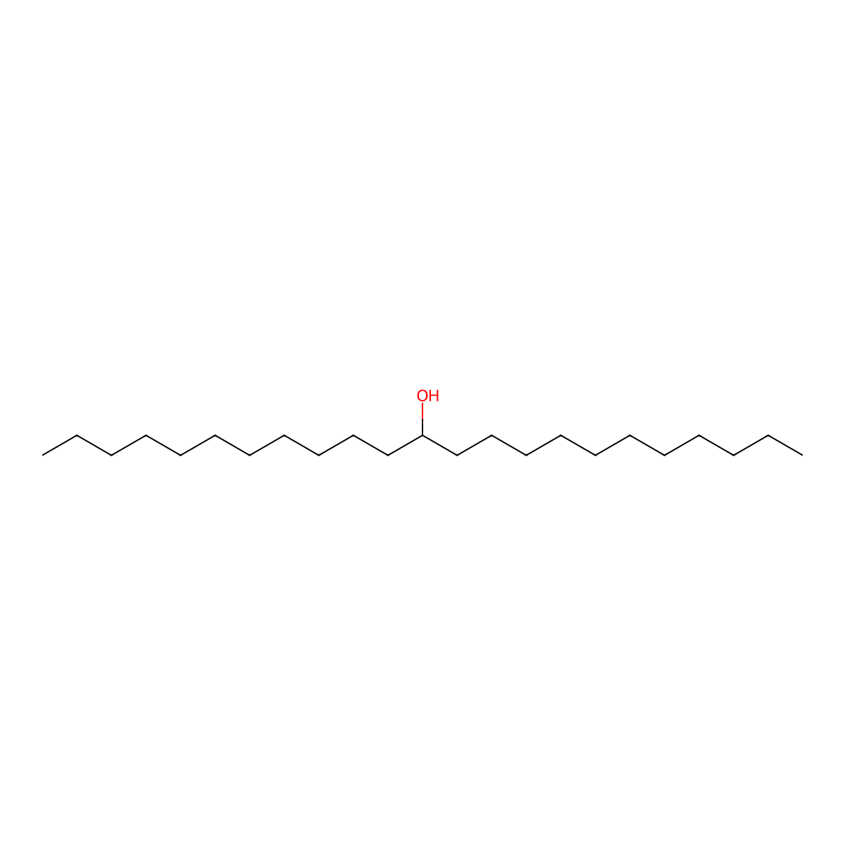 12-Tricosanol molecular structure, CAS 24897-74-3
