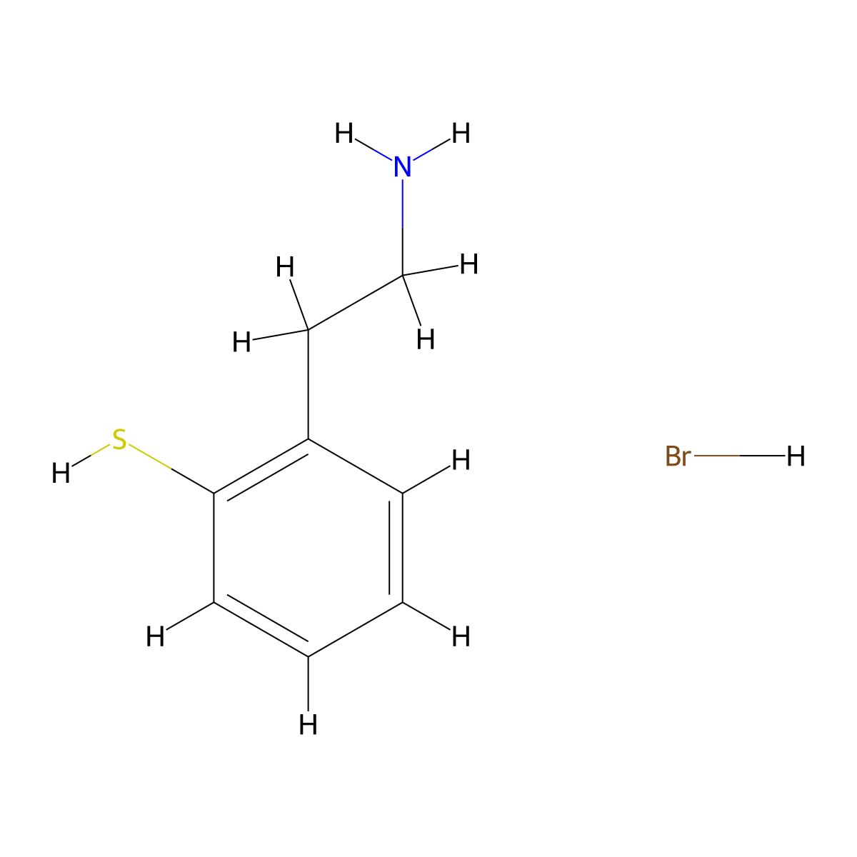 2-Thiophenethylammonium Bromide molecular structure, CAS 2490324-60-0