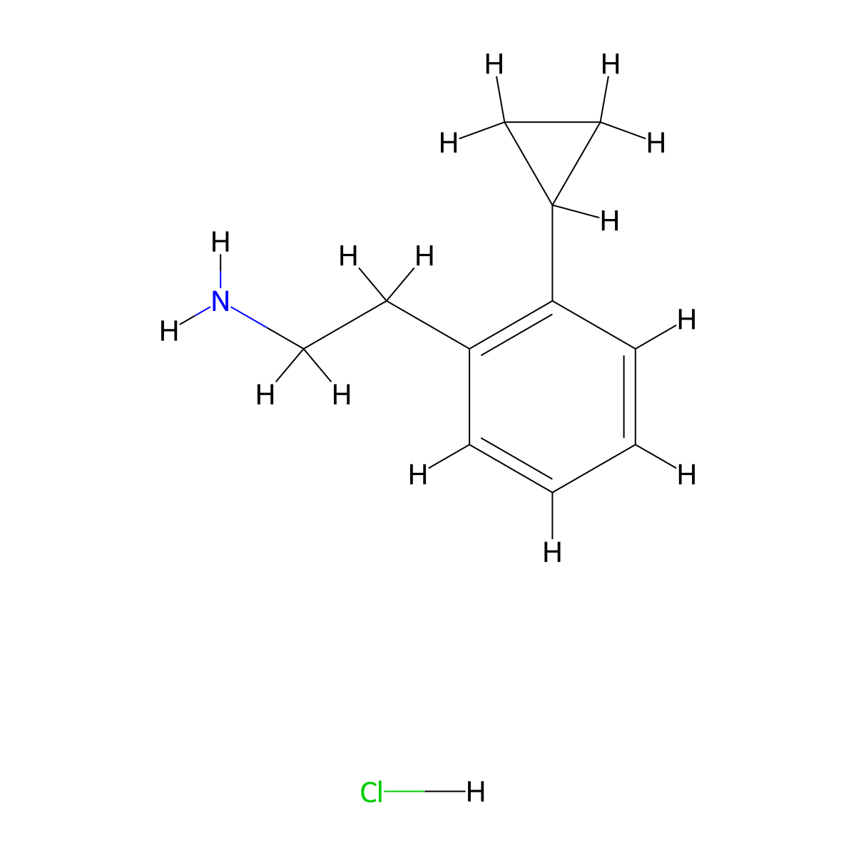 2-(2-Cyclopropylphenyl)ethanamine;hydrochloride molecular structure, CAS 2490401-60-8