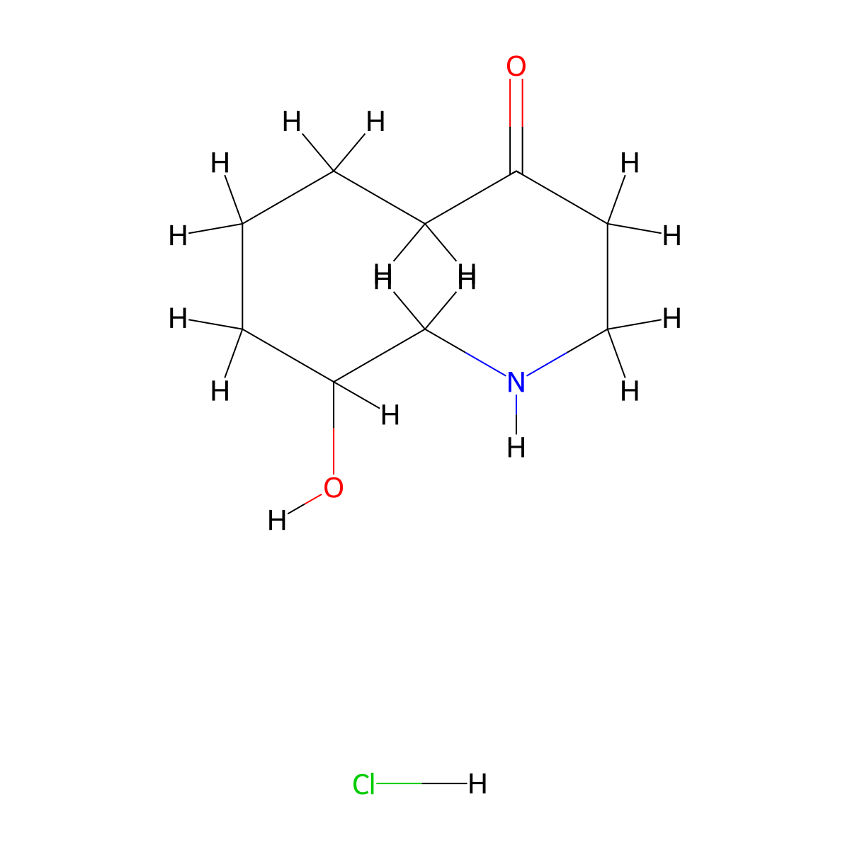 9-Hydroxyazecan-4-one hydrochloride molecular structure, CAS 2490402-59-8