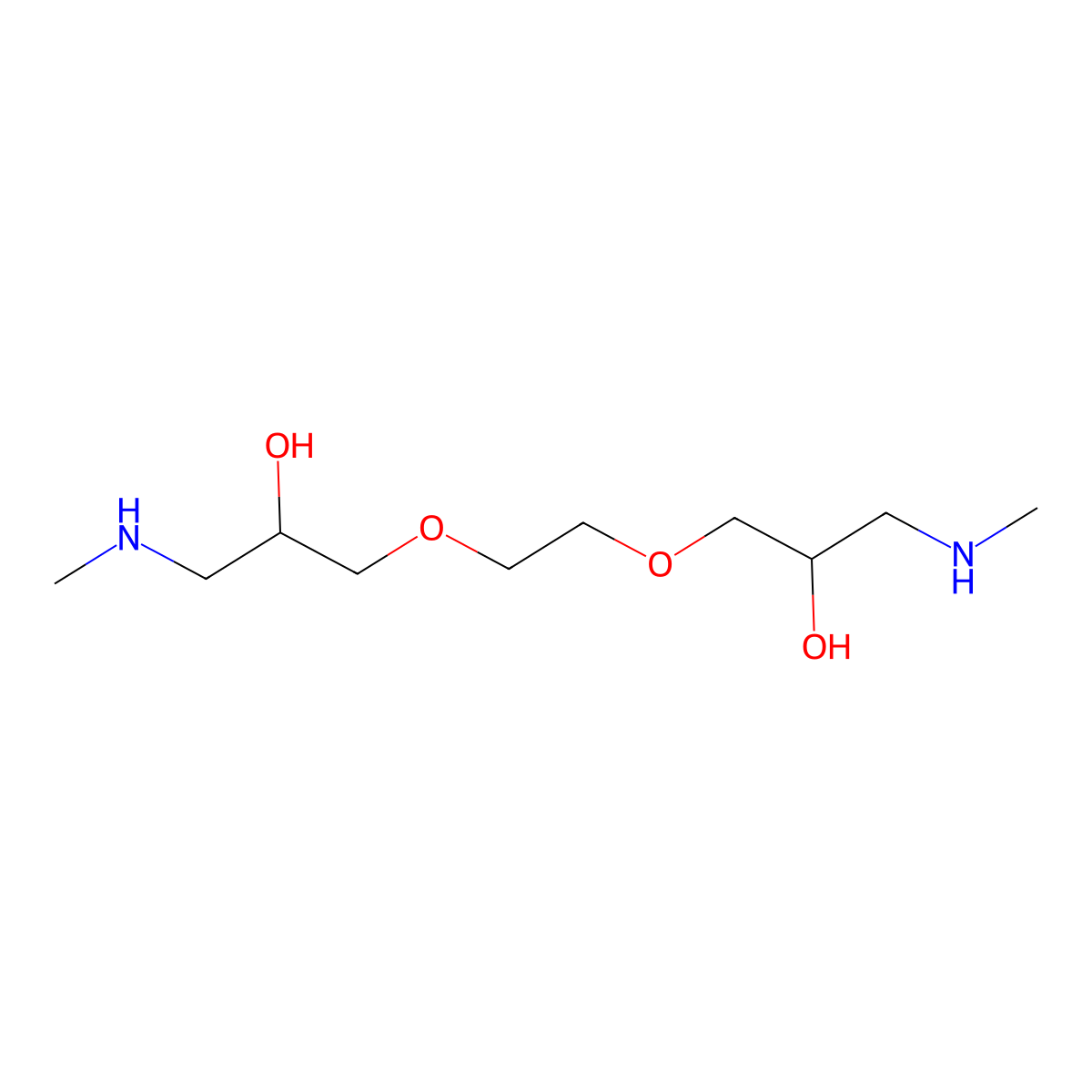6,9-Dioxa-2,13-diazatetradecane-4,11-diol molecular structure, CAS 2490665-81-9