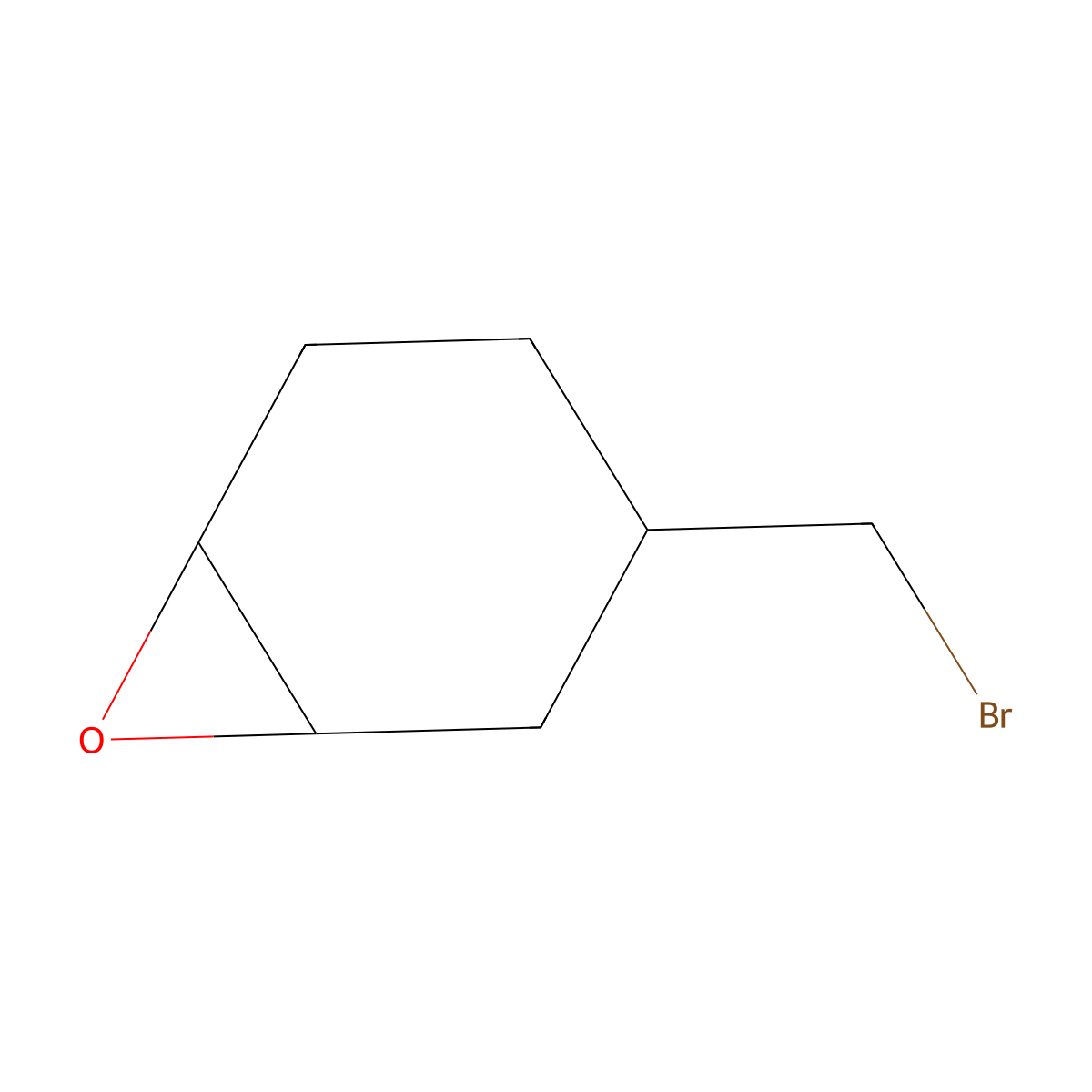 3-(Bromomethyl)-7-oxabicyclo[4.1.0]heptane molecular structure, CAS 2490673-26-0