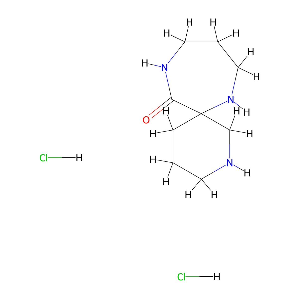 2,7,11-Triazaspiro[5.6]dodecan-12-one dihydrochloride molecular structure, CAS 2490698-01-4