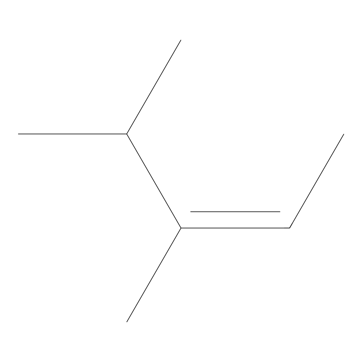 3,4-Dimethyl-2-pentene molecular structure, CAS 24910-63-2