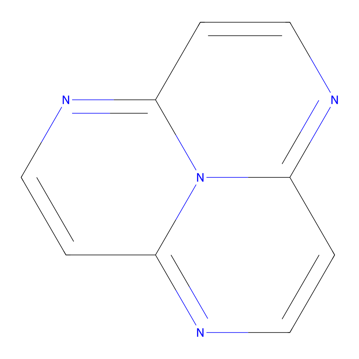 1,4,7-Triazacyc(3.3.3)azine molecular structure, CAS 24913-14-2