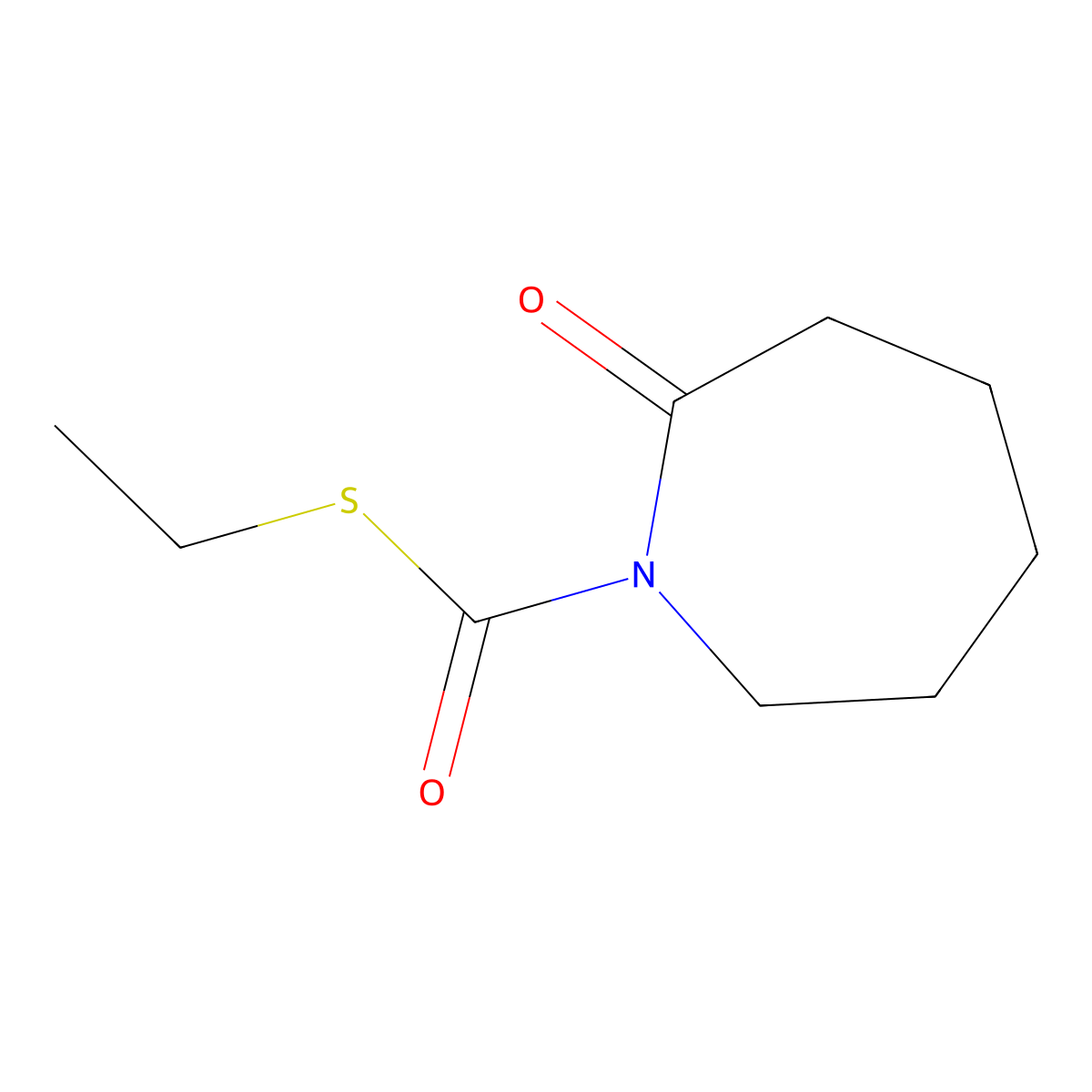 S-Ethyl 2-oxoazepane-1-carbothioate molecular structure, CAS 24928-89-0