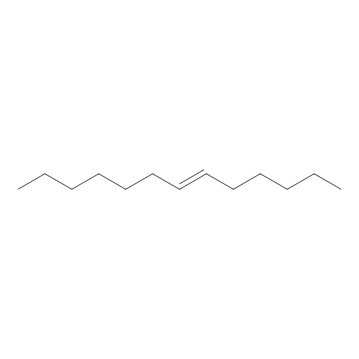 6-Tridecene molecular structure, CAS 24949-38-0