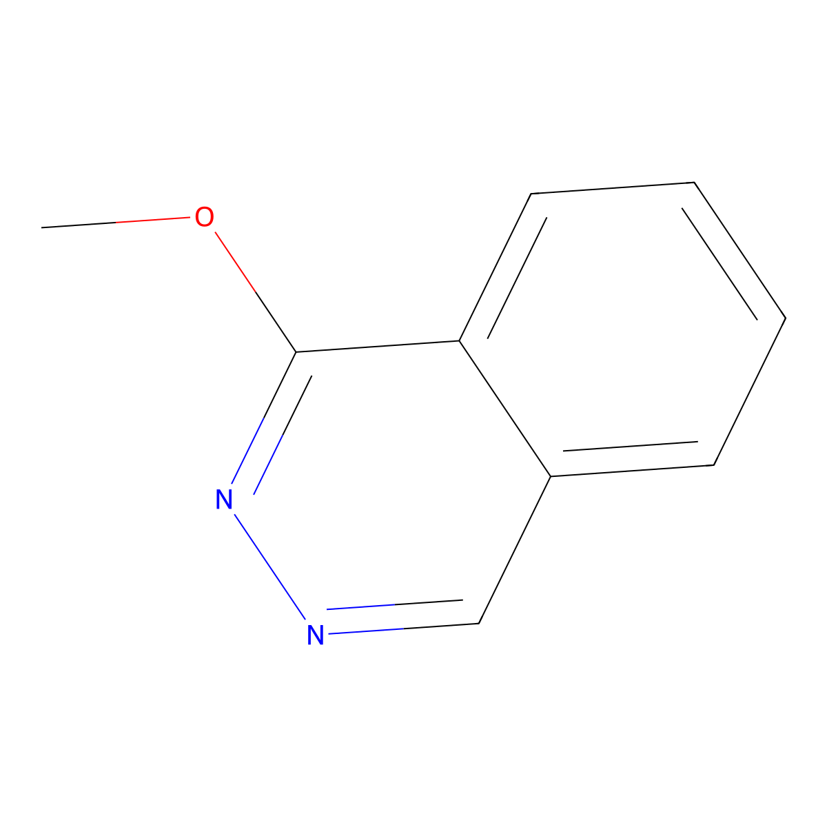 1-Methoxyphthalazine molecular structure, CAS 24953-56-8