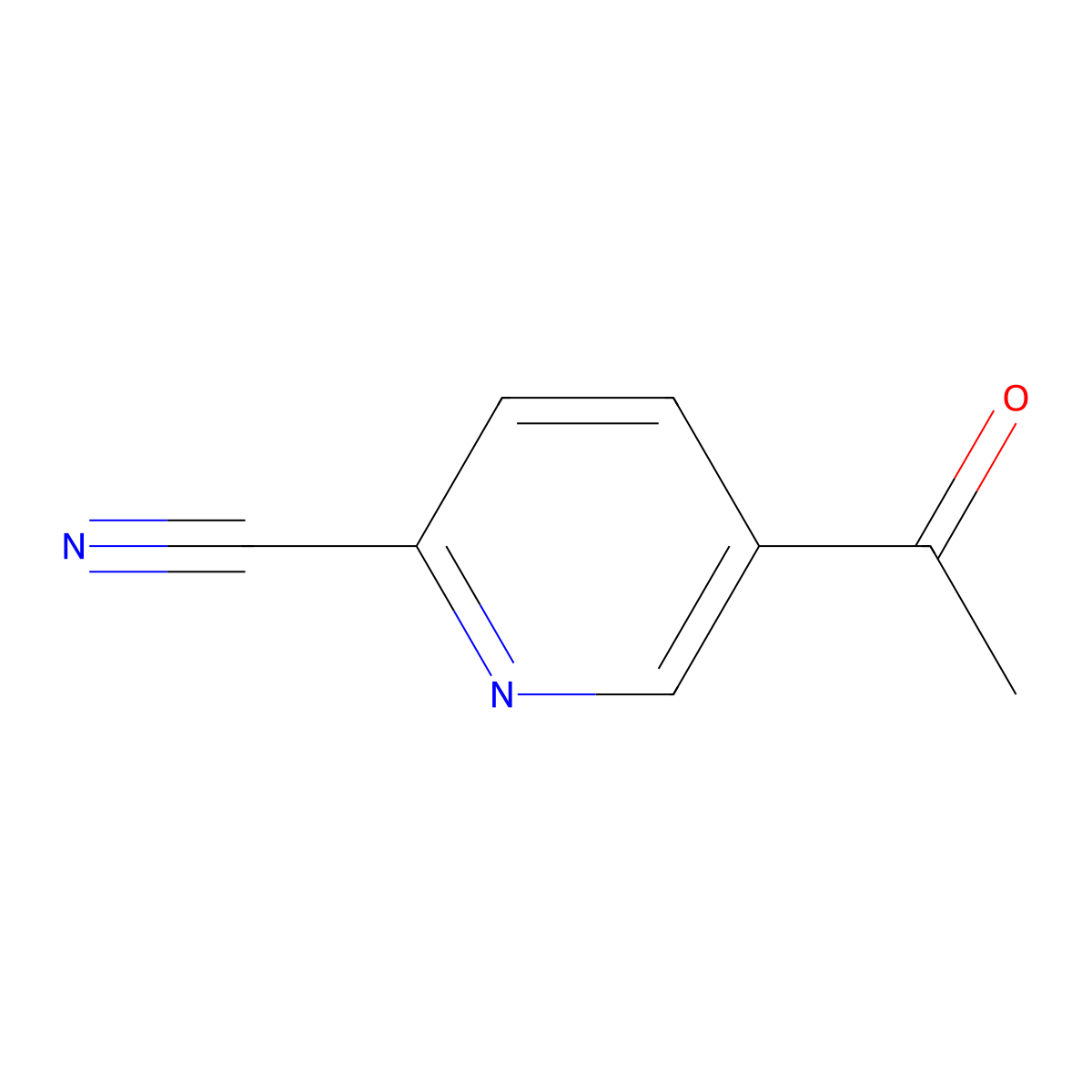 5-Acetyl-2-cyanopyridine molecular structure, CAS 249583-84-4