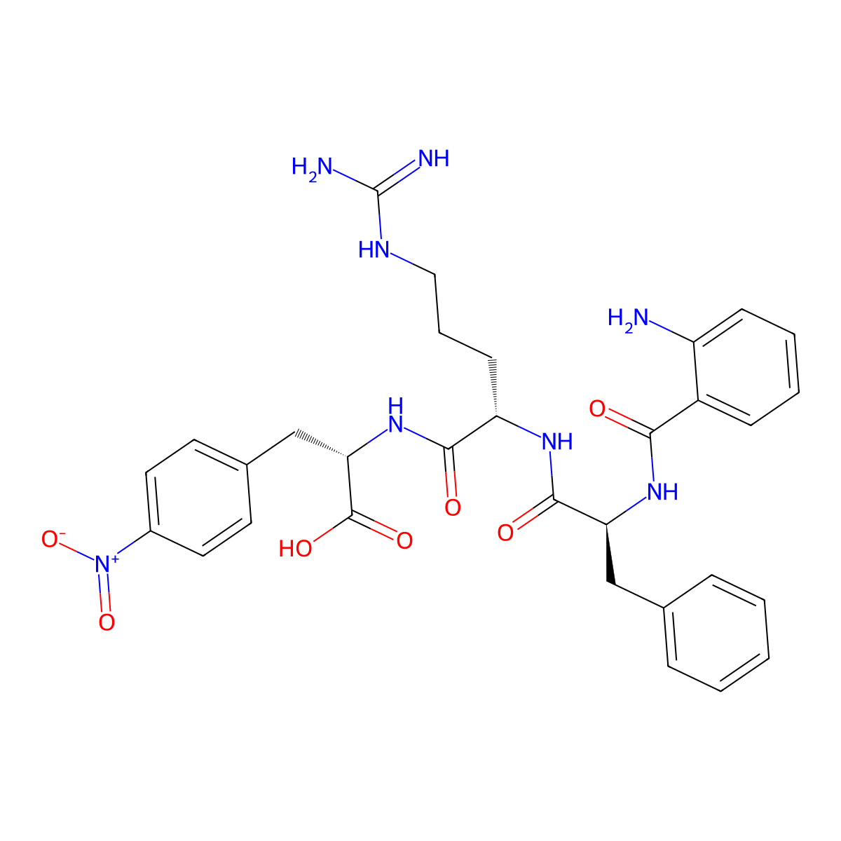 Abz-FRF(4NO2) molecular structure, CAS 249618-84-6
