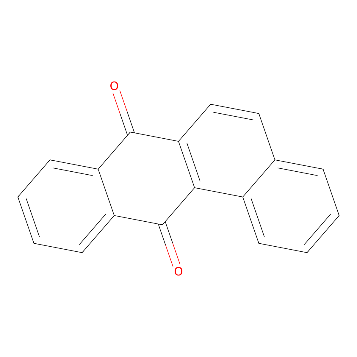 Benz(a)anthracene-7,12-dione molecular structure, CAS 2498-66-0