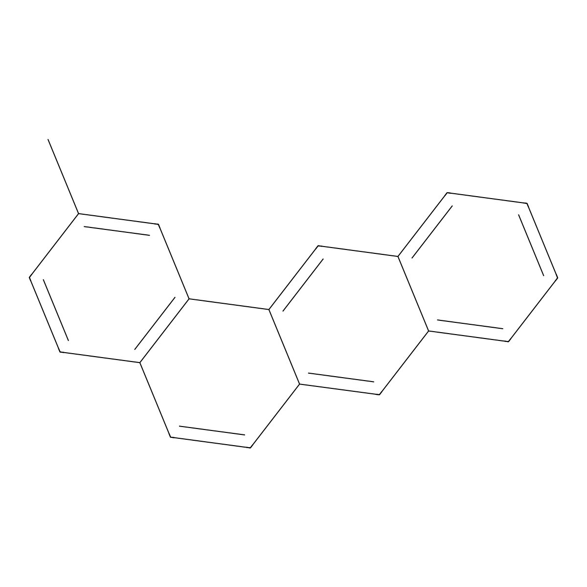 2-Methylbenz(a)anthracene molecular structure, CAS 2498-76-2