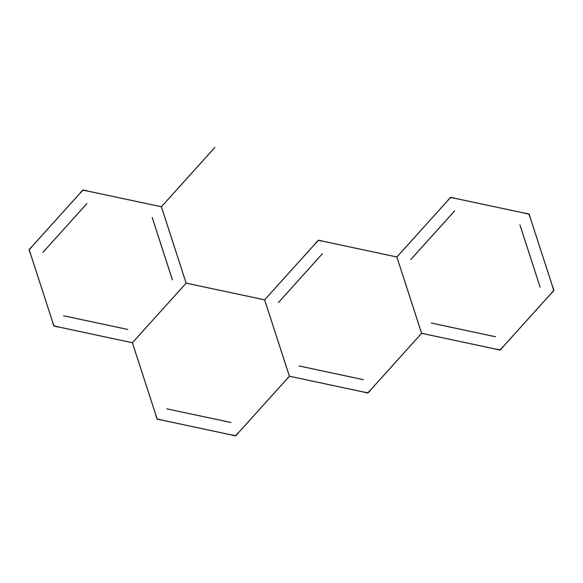1-Methylbenz(a)anthracene molecular structure, CAS 2498-77-3