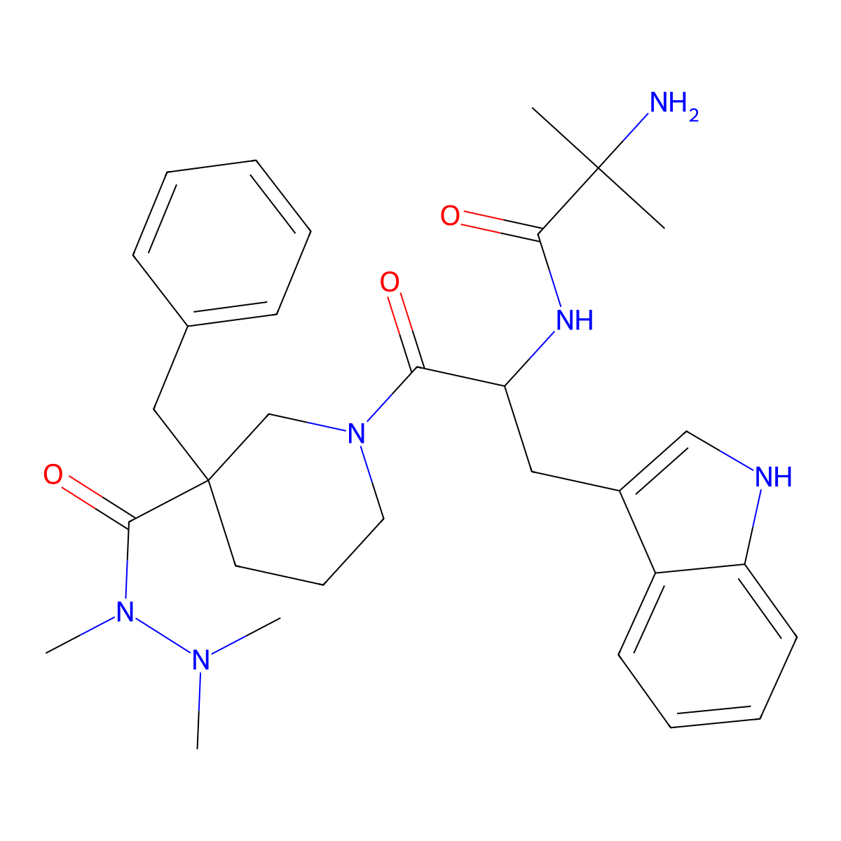 Anamorelin molecular structure, CAS 249921-19-5