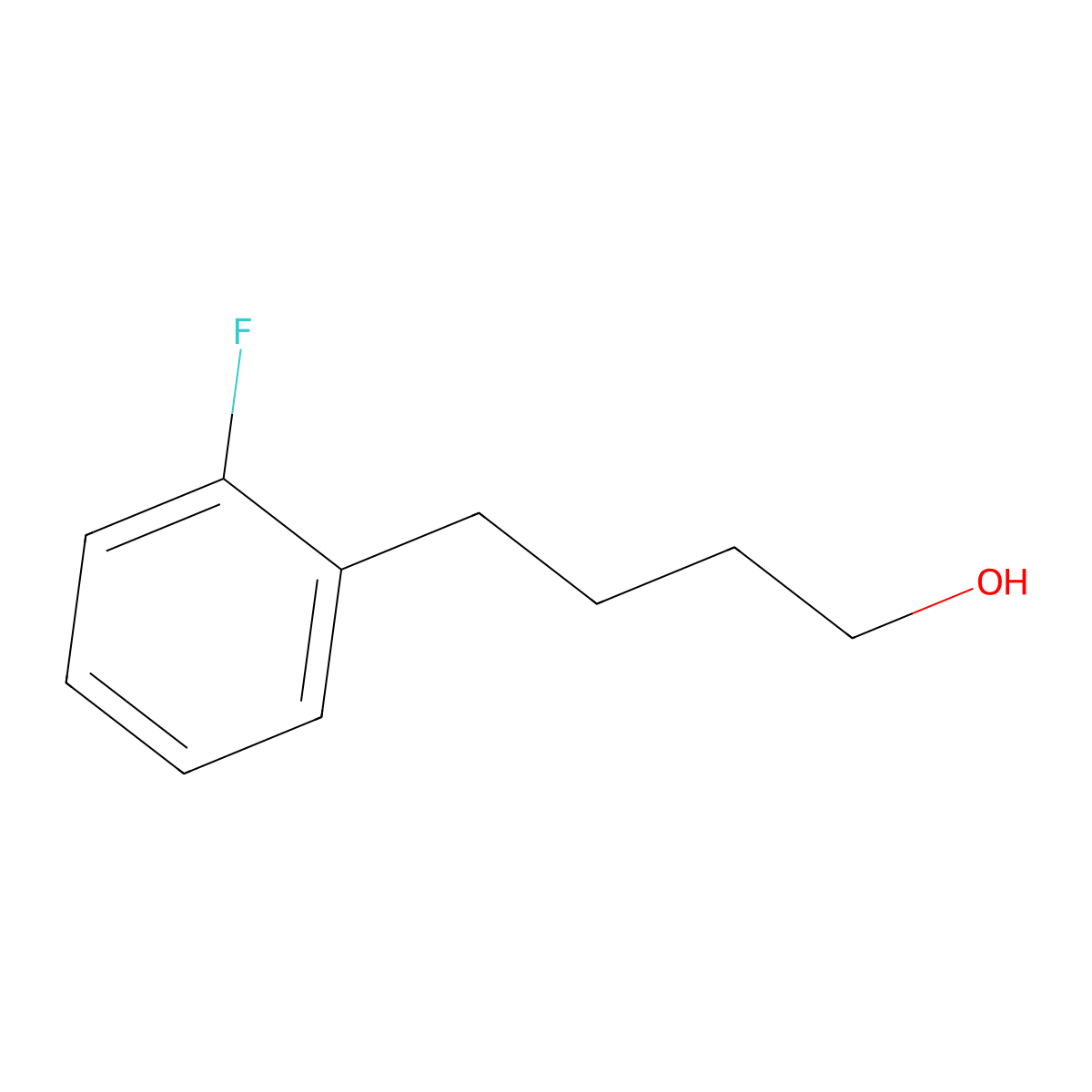 4-(2-Fluorophenyl)butan-1-ol molecular structure, CAS 249922-28-9