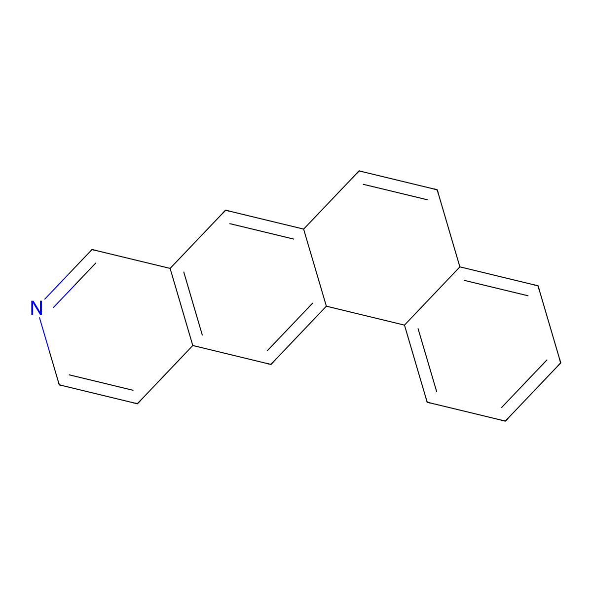 9-Azabenz(a)anthracene molecular structure, CAS 25003-82-1