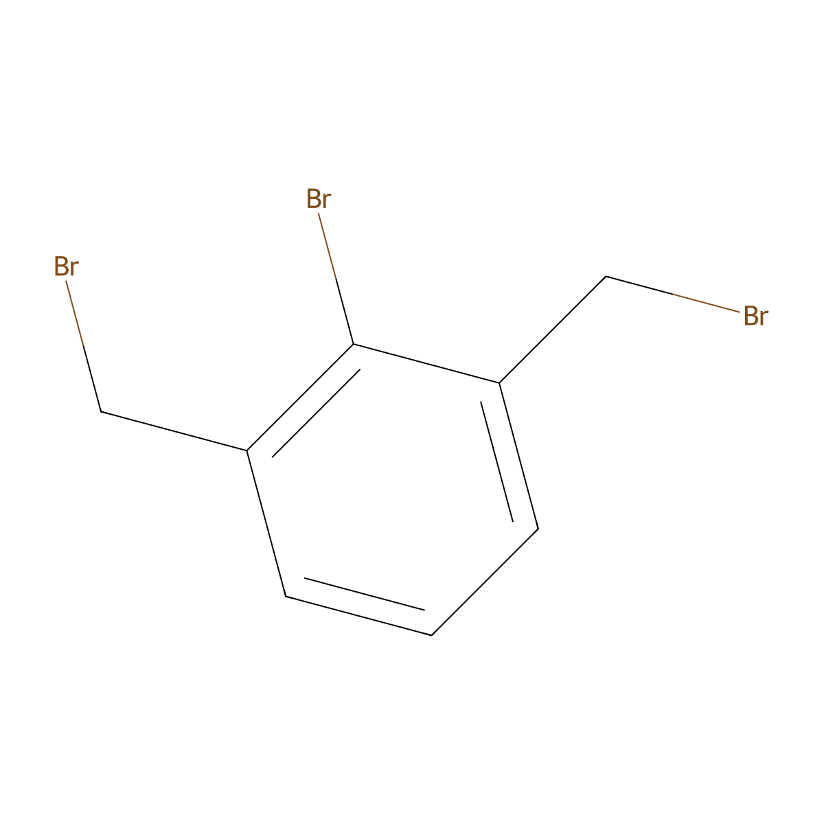 2-Bromo-1,3-bis-bromomethyl-benzene molecular structure, CAS 25006-88-6