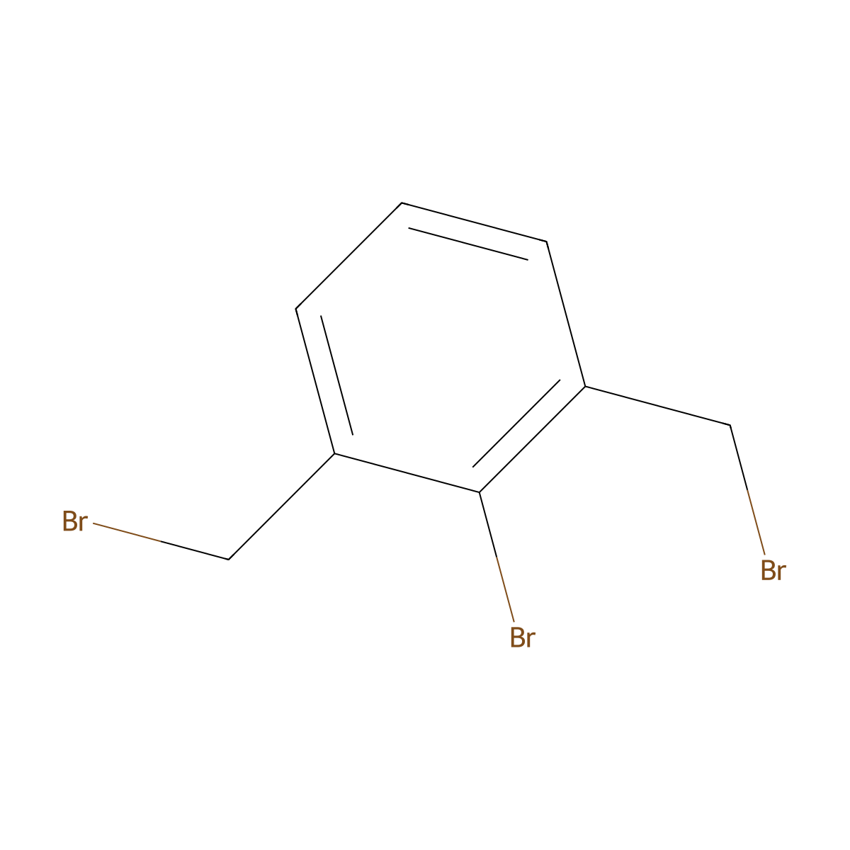 2-Bromo-1,3-bis-bromomethyl-benzene molecular structure, CAS 25006-88-6
