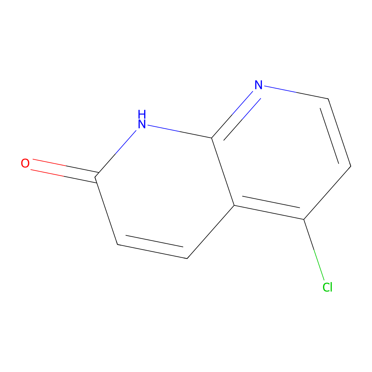 5-chloro-1,8-naphthyridin-2(1H)-one molecular structure, CAS 250264-28-9