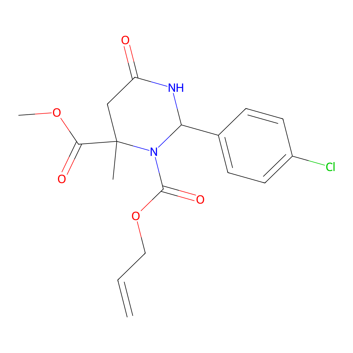Alloc-(cyclo-P-clc6H4CH)-measn-ome molecular structure, CAS 250264-92-7