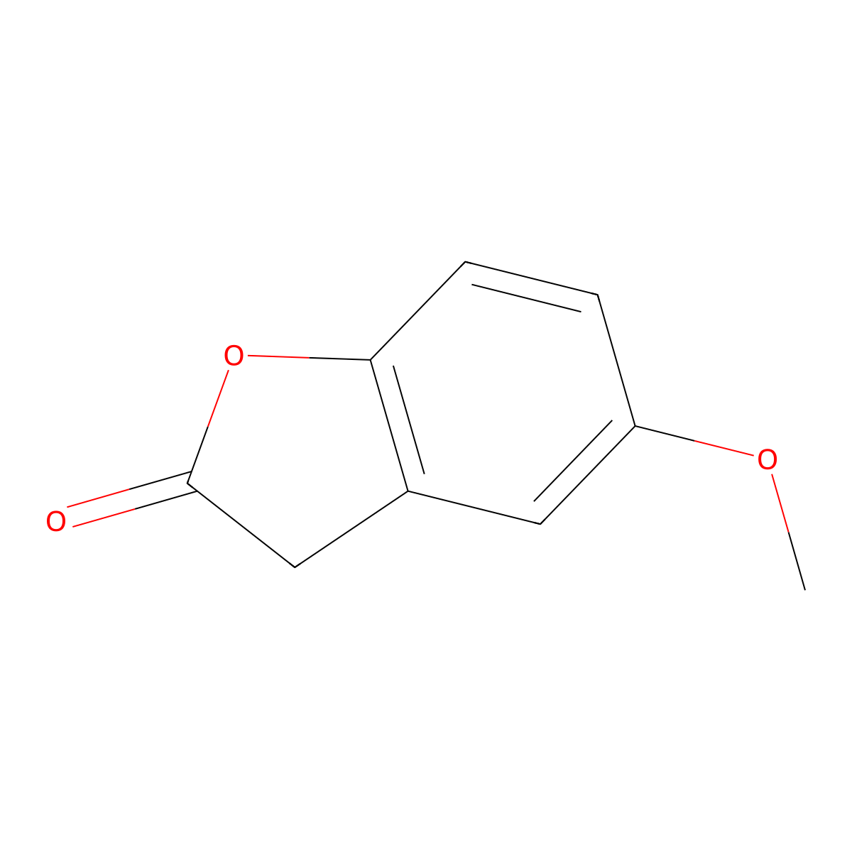2(3H)-Benzofuranone, 5-methoxy- molecular structure, CAS 2503-24-4