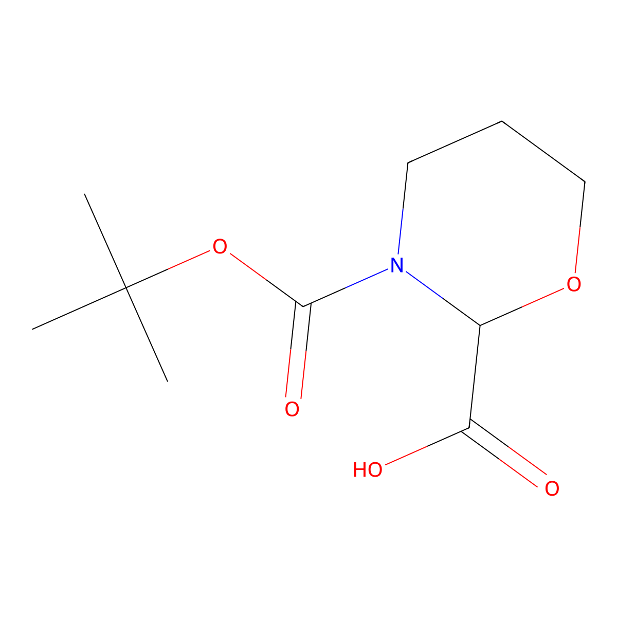 3-[(Tert-butoxy)carbonyl]-1,3-oxazinane-2-carboxylicacid molecular structure, CAS 2503201-95-2