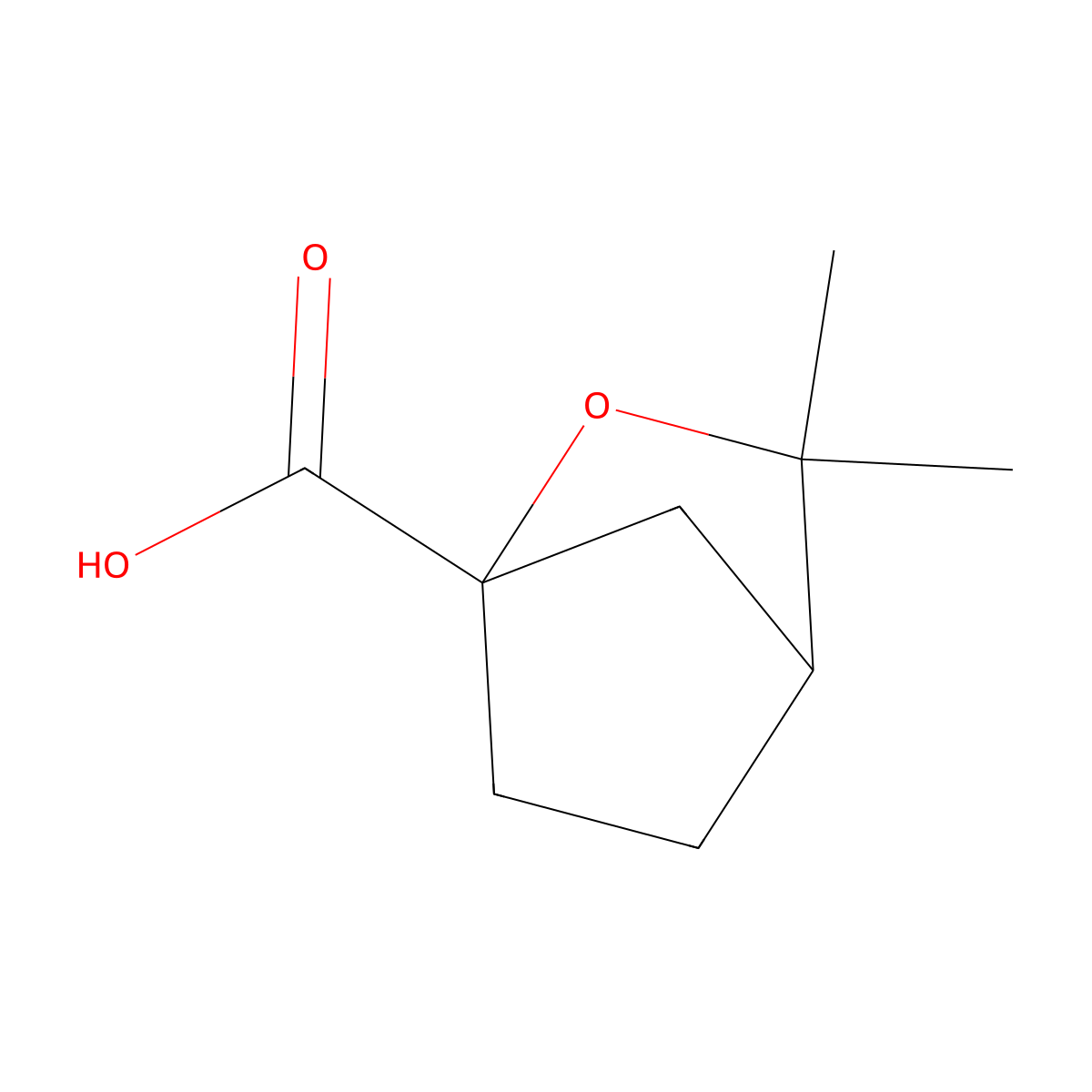 3,3-Dimethyl-2-oxabicyclo[2.2.1]heptane-1-carboxylic acid molecular structure, CAS 2503205-28-3