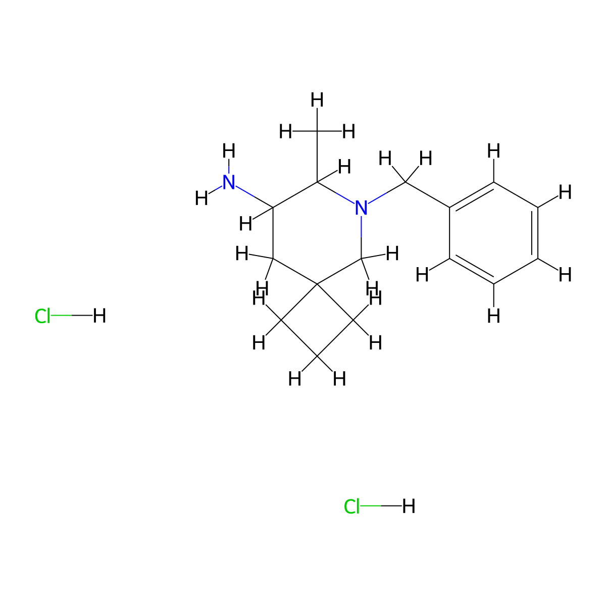 6-Benzyl-7-methyl-6-azaspiro[3.5]nonan-8-amine dihydrochloride molecular structure, CAS 2503206-93-5