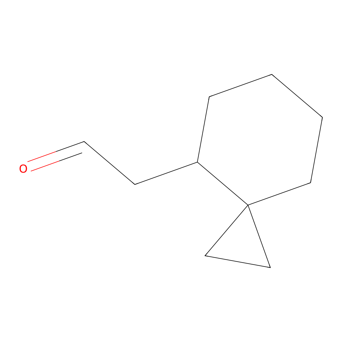 2-(Spiro(2.5)octan-4-yl)acetaldehyde molecular structure, CAS 2503207-44-9