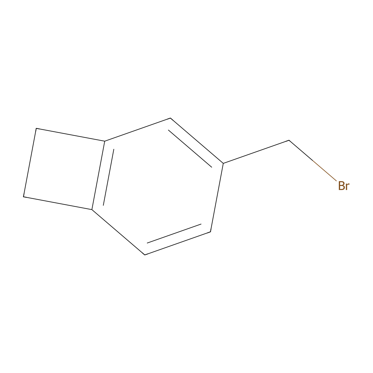 3-(Bromomethyl)bicyclo[4.2.0]octa-1,3,5-triene molecular structure, CAS 250337-98-5