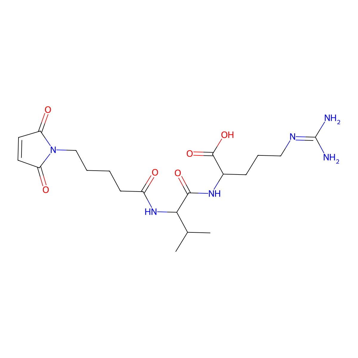 MC(C5)-Val-Cit molecular structure, CAS 2504147-59-3