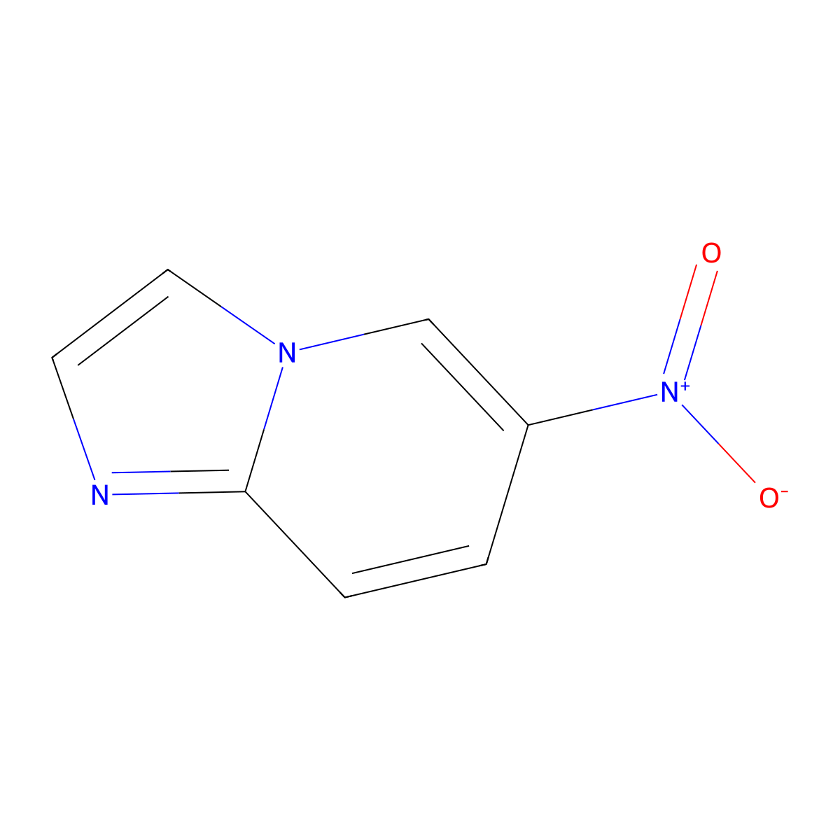 6-Nitroimidazo[1,2-a]pyridine molecular structure, CAS 25045-82-3
