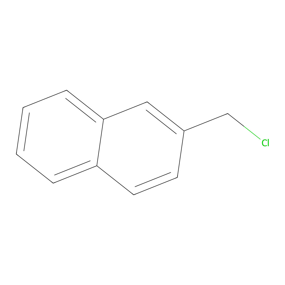 2-(Chloromethyl)naphthalene molecular structure, CAS 2506-41-4