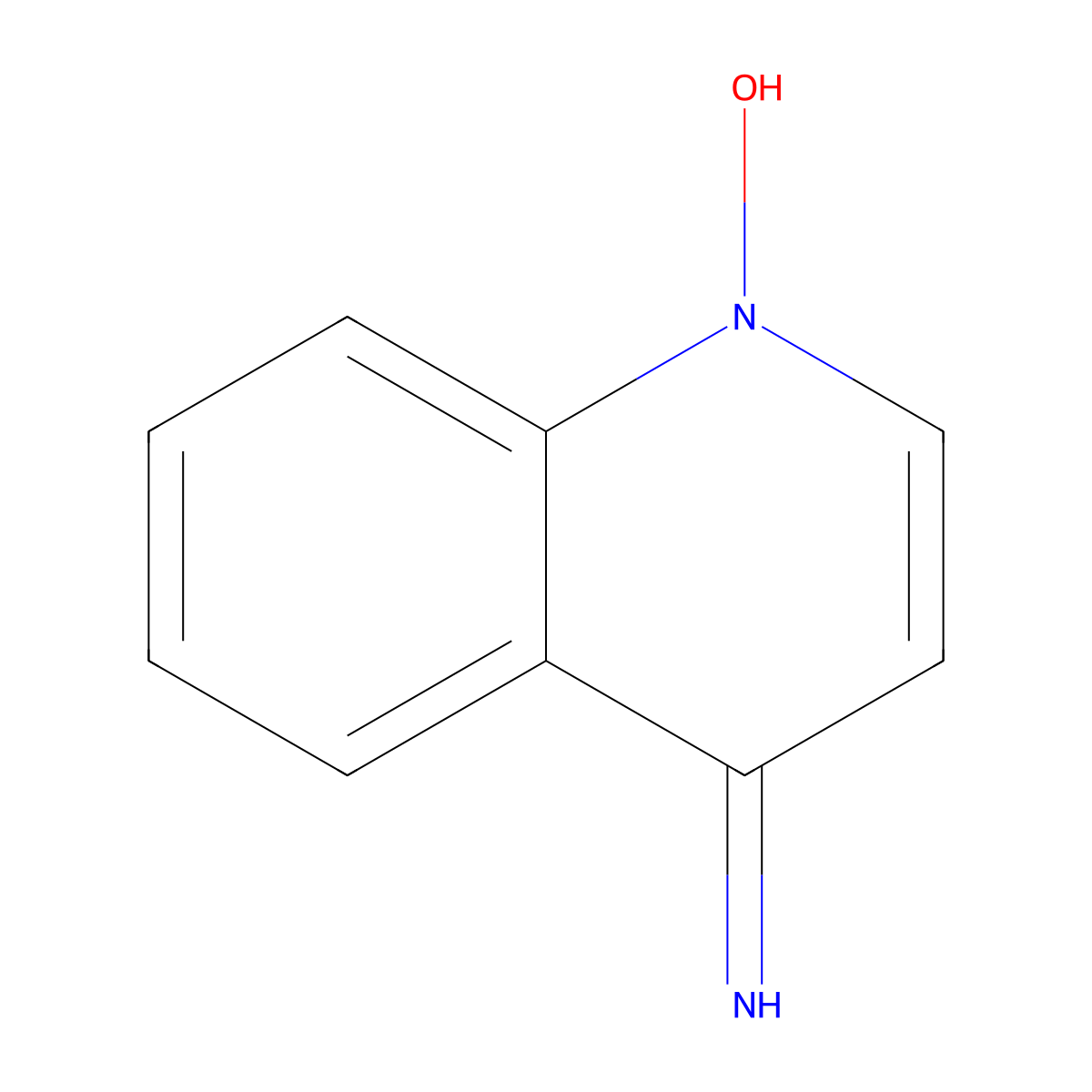 4-Aminoquinoline 1-oxide molecular structure, CAS 2508-86-3