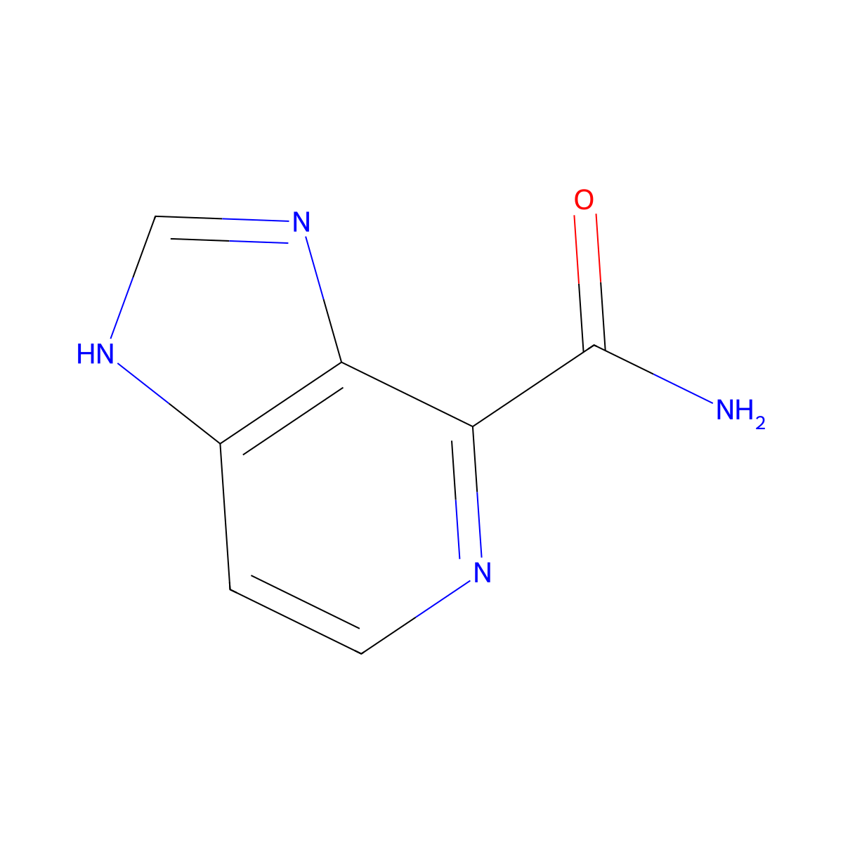1H-imidazo[4,5-c]pyridine-4-carboxamide molecular structure, CAS 2508073-25-2