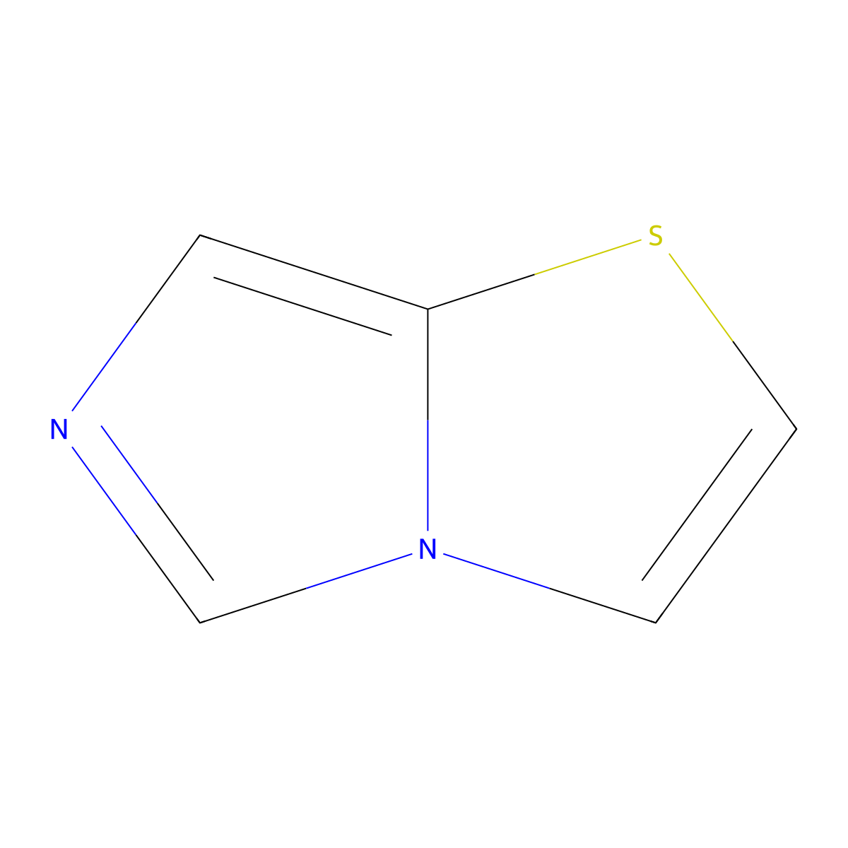 Imidazo[5,1-b]thiazole molecular structure, CAS 251-89-8