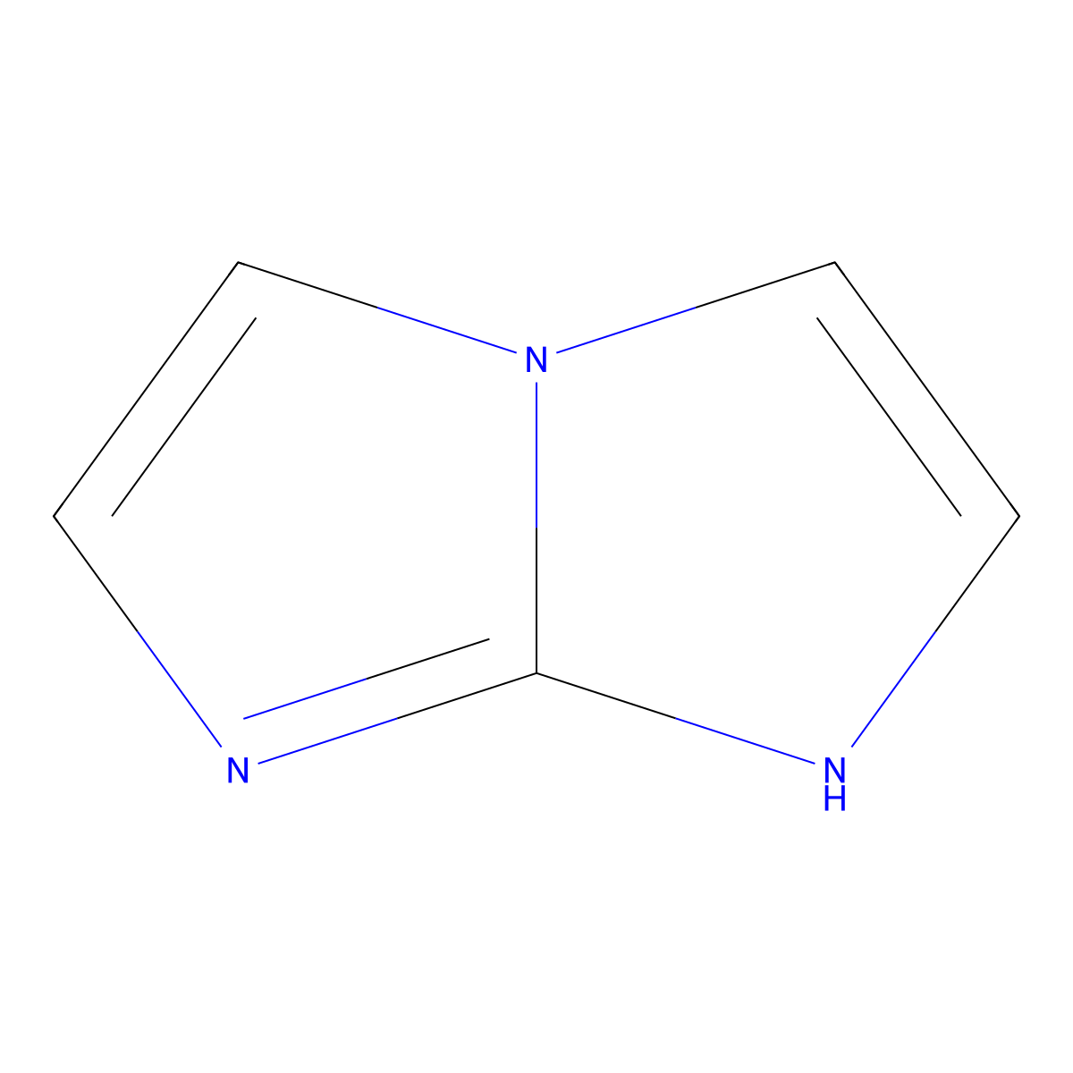 1H-imidazo[1,2-a]imidazole molecular structure, CAS 251-91-2